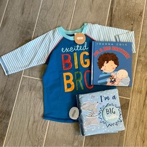 NWT Mud Pie 2T-3T Big brother bundle